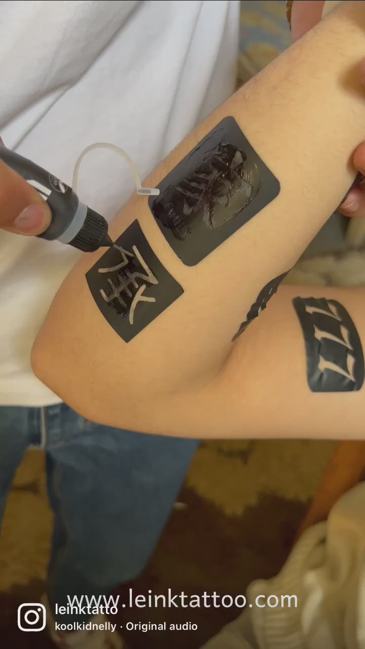 Wolf Set Tattoo