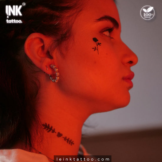 Pick your design and Apply Le Ink Tattoo