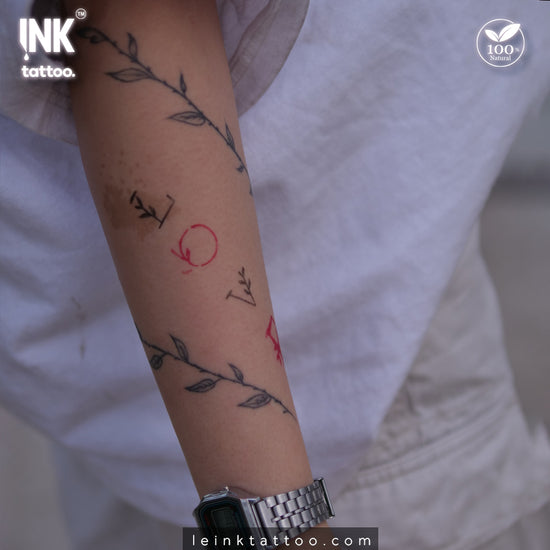 Le Ink Tattoo is the first temporary tattoo in Egypt
