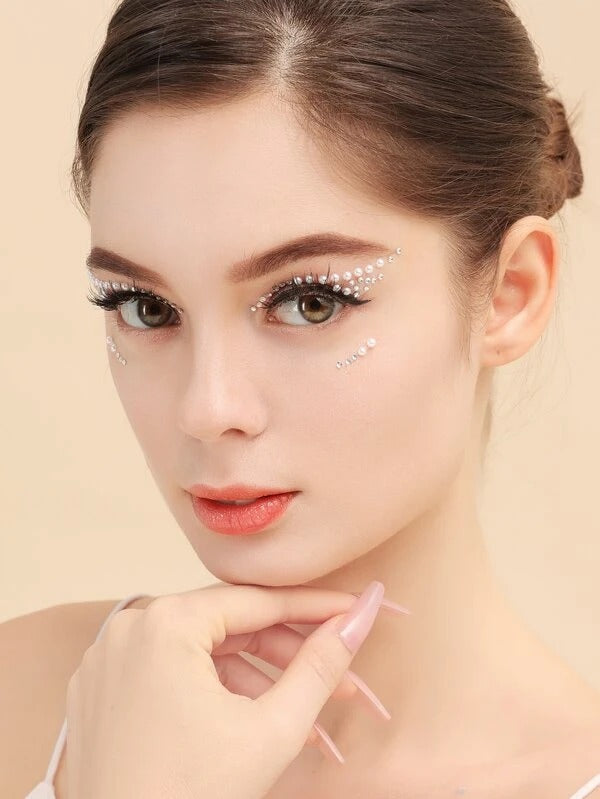 Crystal& Pearls Diamond Eyeliner